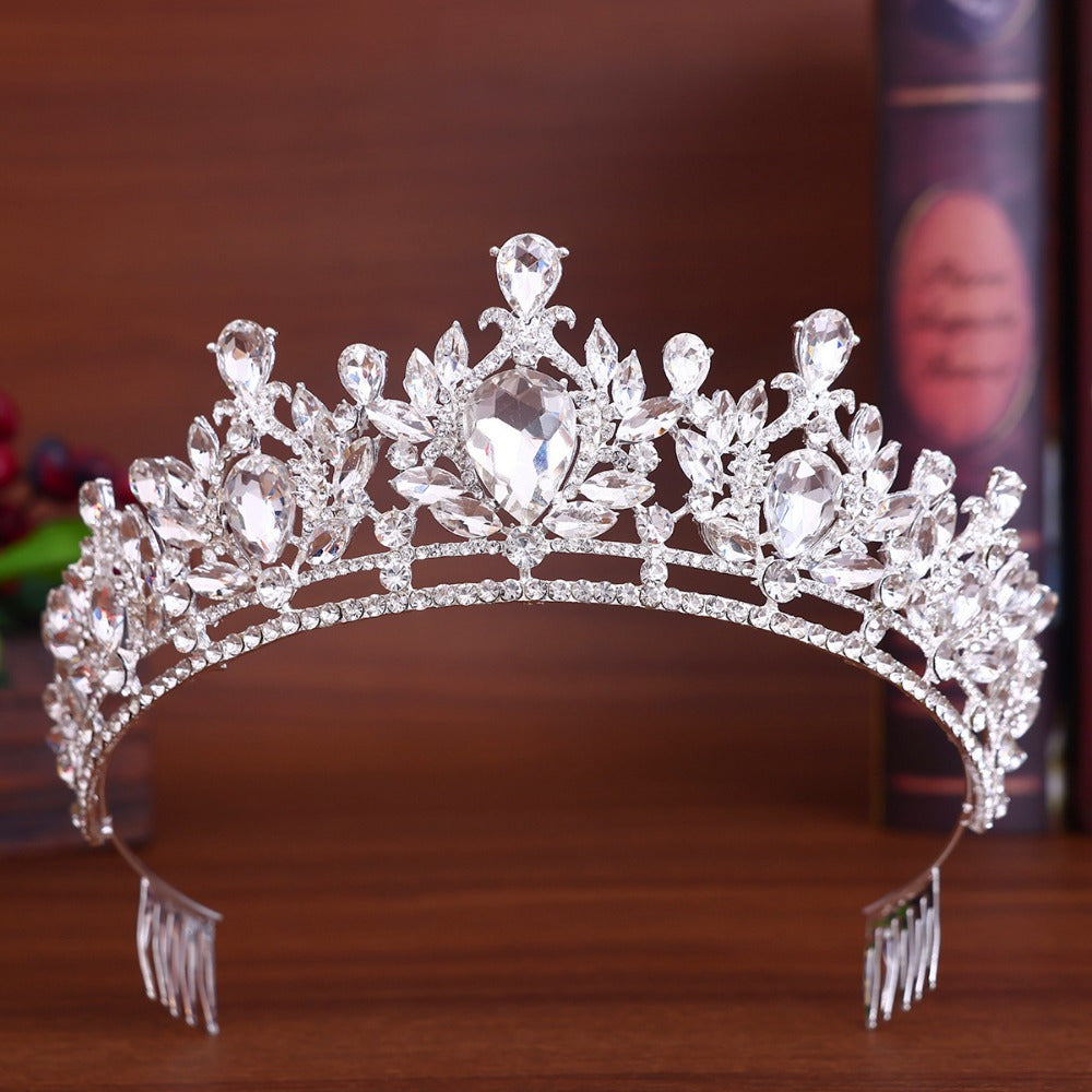 Luxury Tiara Fashion Bridal Hairdress, Dinner Party, Set Makeup Styling Accessories
