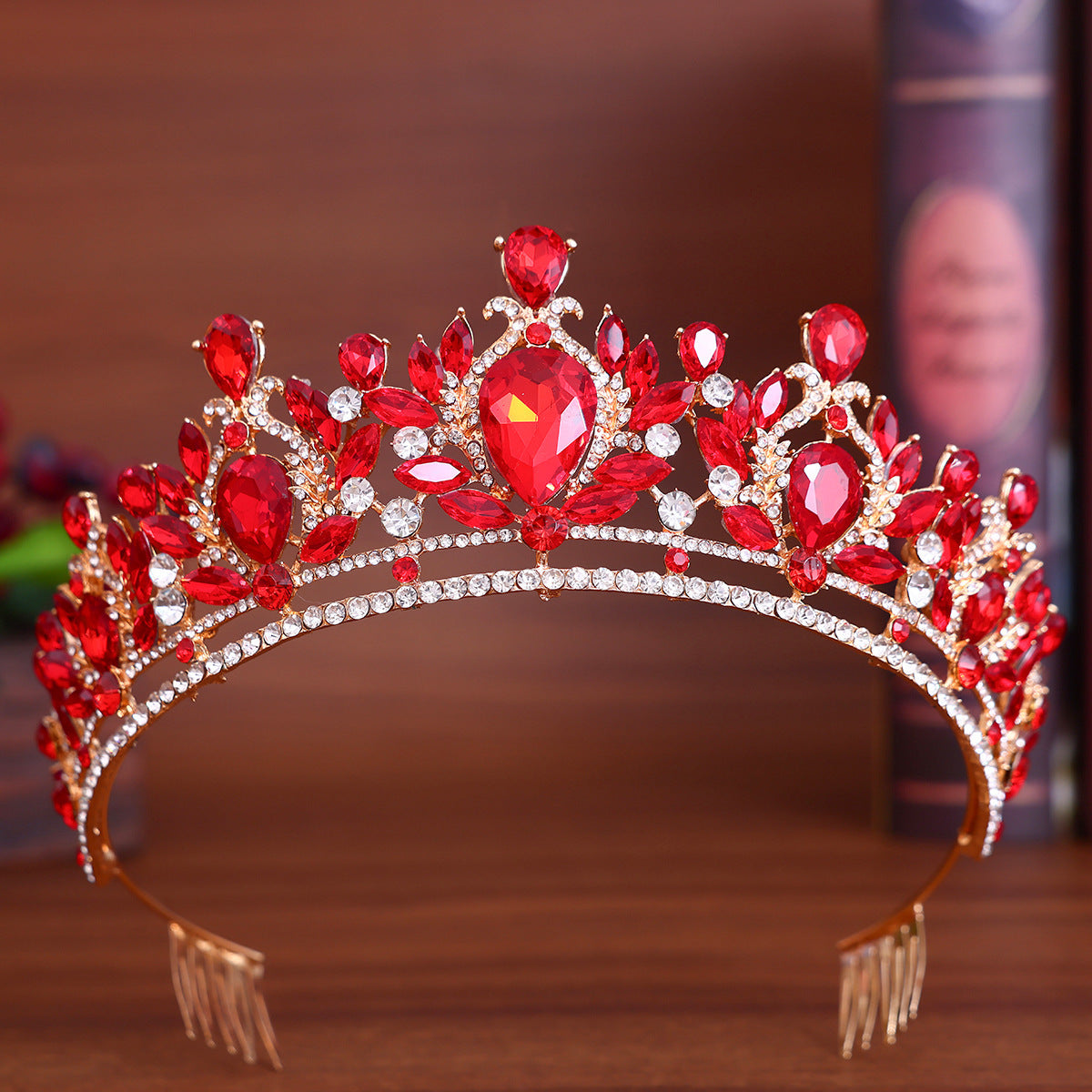 Luxury Tiara Fashion Bridal Hairdress, Dinner Party, Set Makeup Styling Accessories