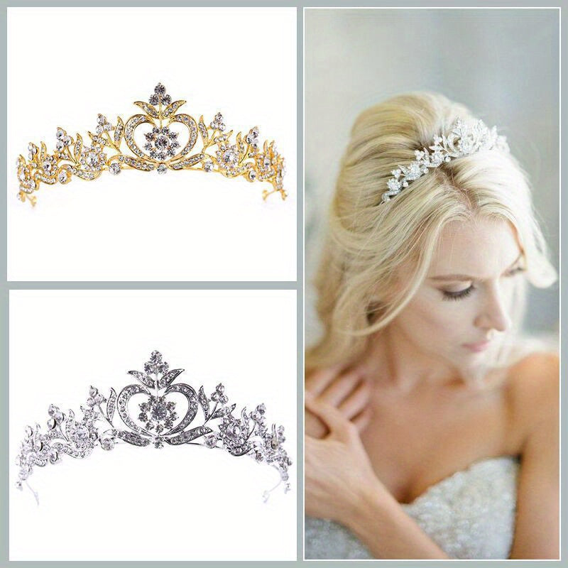 Tiara, Crown, Wedding Accessories, Crown Headband, Bridal Crown