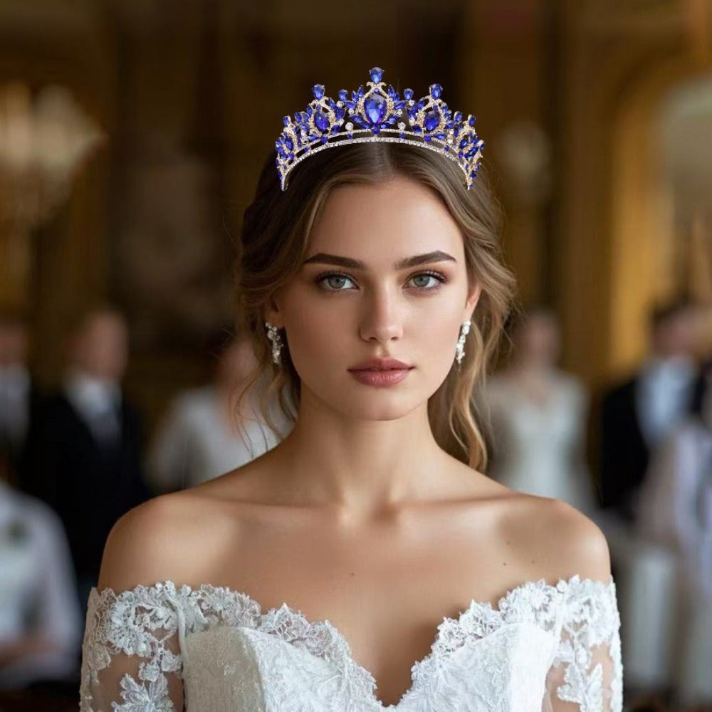 Luxury Tiara Fashion Bridal Hairdress, Dinner Party, Set Makeup Styling Accessories