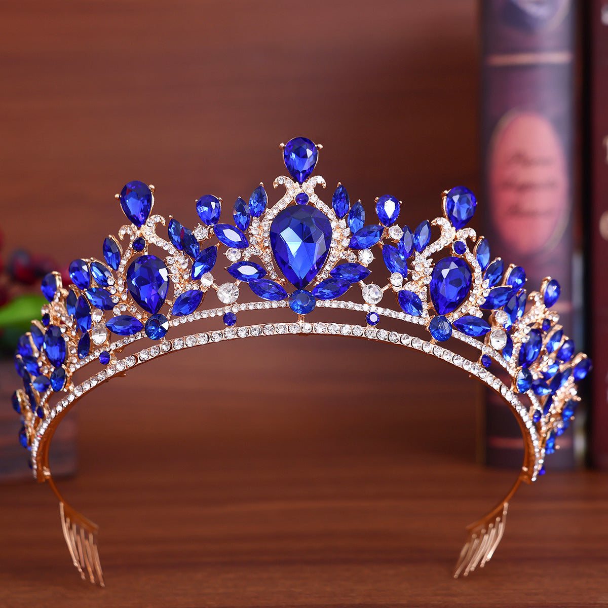 Luxury Tiara Fashion Bridal Hairdress, Dinner Party, Set Makeup Styling Accessories