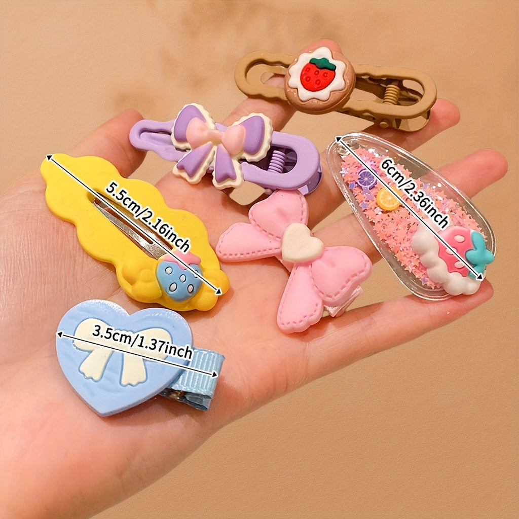 84 Colorful And Cute Hairpins for The Back of The Head